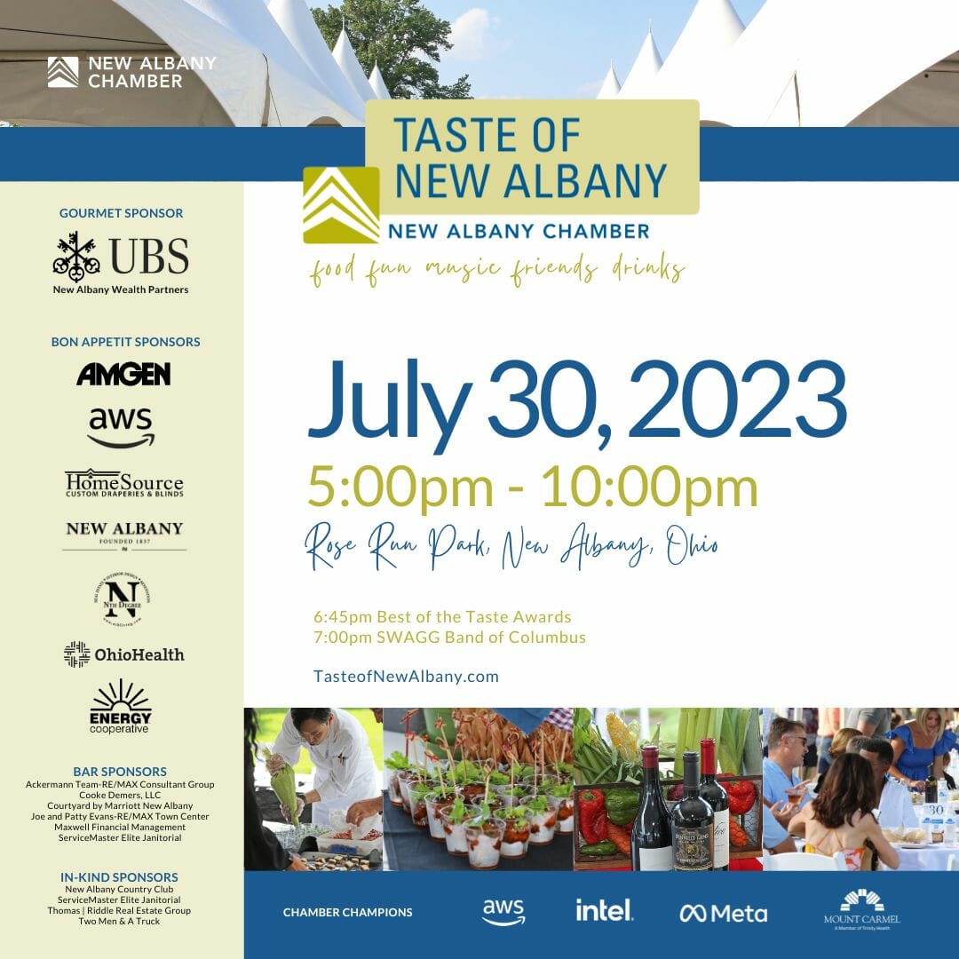 Taste of New Albany New Albany Chamber of Commerce